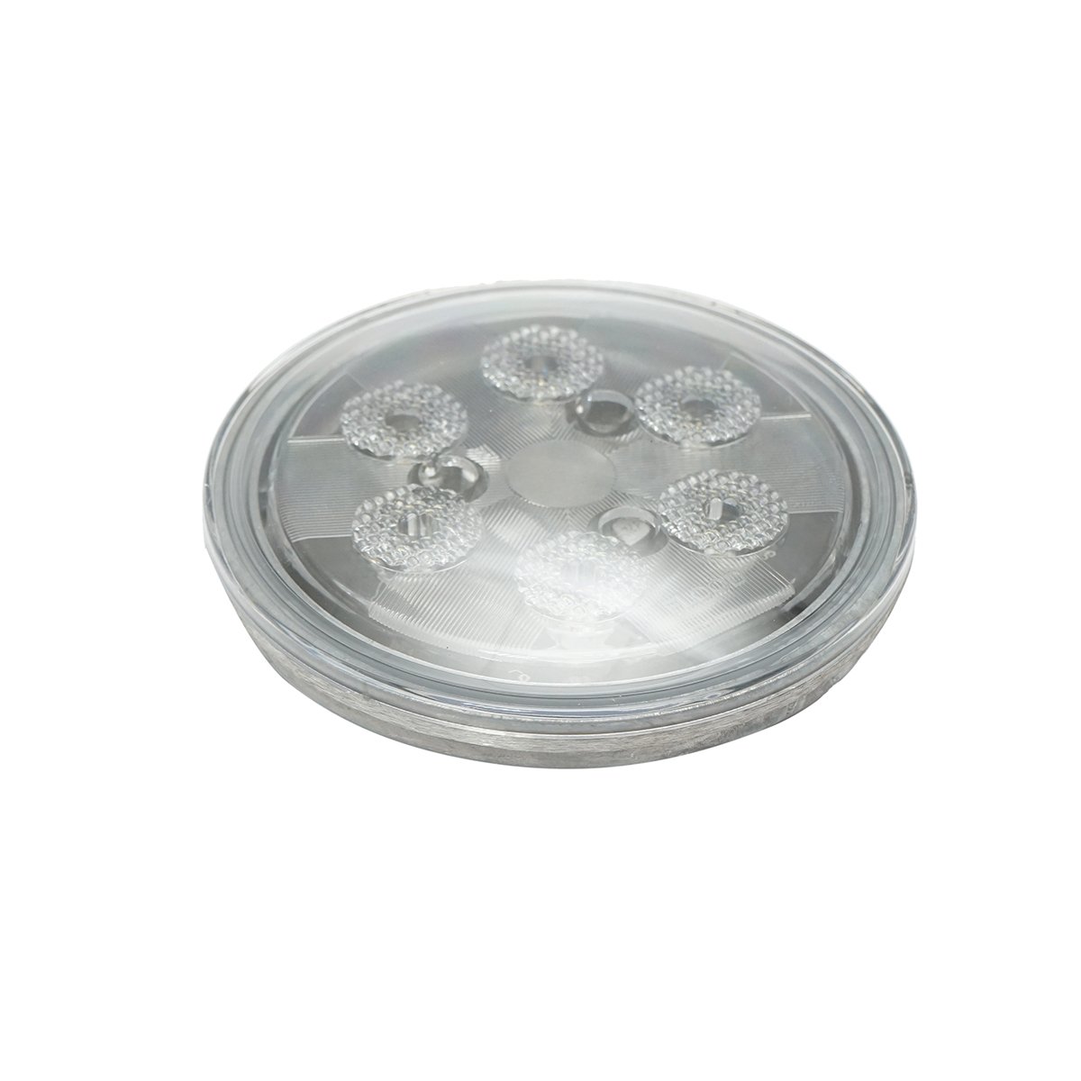 Far rotund 6 LED-uri, 18W 9-32V John Deere cod OEM RE336112, RE285628, RE336111, RE561117, PAR36, RE285629, AR104119, AR21059, AT25451, RE35168 BR0101815